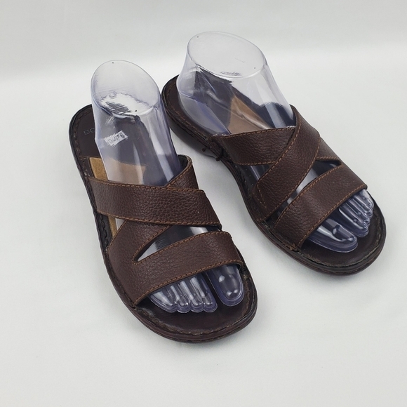 FINAL PRICE 🔥Dockers Camouflok brown leather sandals - Picture 2 of 9